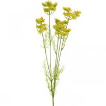 Gul Dild Kunstig Urt Plante Dild til Dekorer L80cm