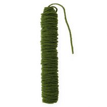 Artikel Vægetråd filtsnor uldsnor mosgrøn Ø5mm 50m