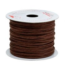 Artikel Tråd viklet 50m brun