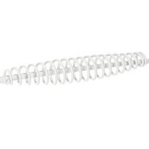 Artikel Trådkurv med håndtag, hvid metal, Ø25/30/35 cm, sæt med 3