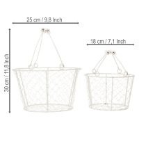 Artikel Dekorative trådkurve som en dekorativ løsning til kreativ havedesign, 30 cm, 1 sæt