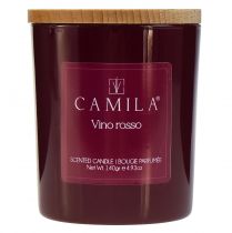 Artikel Duftlys i glas Camila rødvin Ø7,5cm H8cm
