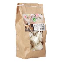 Artikel Duftende fyrfadslys Fresh Flower duftende fyrfadslys hvid Ø25cm 7t 18 stk.