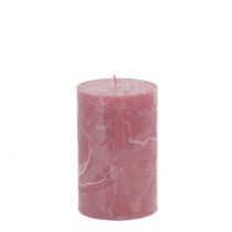 Artikel Ensfarvede lys gammelrosa 60x100mm 4 stk
