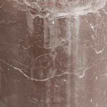 Artikel Ensfarvede lys brune søjlelys 85×120mm 2 stk