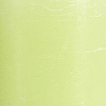 Artikel Ensfarvede lys limegrønne​​​​​​​ Søjlelys 70×120mm 4 stk.