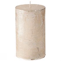 Artikel Ensfarvede lys platin 60x100mm 4 stk