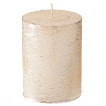 Artikel Ensfarvede lys platin 60x80mm 4 stk
