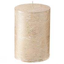 Artikel Ensfarvede lys platin 70x100mm 4 stk