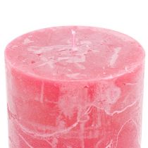 Artikel Ensfarvede lys pink 60x80mm 4 stk