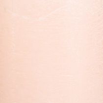 Artikel Ensfarvede lys pink søjle lys lys pink 60×80mm 4 stk.