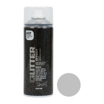 Artikel Glitter Spray Sølv Montana Effekt Glitter Spray Spray Paint 400ml