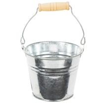 Artikel Spand Ø10cm H8cm 10 stk. zink, blank