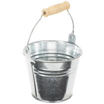 Artikel Spand Ø10cm H8cm 10 stk. zink, blank