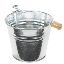 Artikel Spand Ø10cm H8cm 10 stk. zink, blank