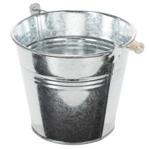 Artikel Spand Ø14cm H12cm 6 stk. zink, blank