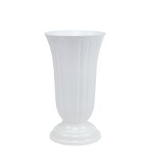 Lilia vase hvid Ø16cm 1stk