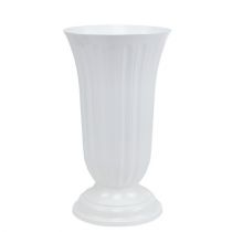 Artikel Lilia vase hvid Ø23cm 1 stk