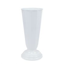 Vase &quot;Szwed&quot; Hvid Ø16cm