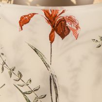Artikel Elegant lysestage med blomstermotiv til harmonisk rumdesign, 12,5 cm, 2 stk.