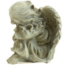 Artikel Engel til graven Creme Gravengel Soveengel 6×5,5×8cm