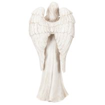 Artikel Englefigur stående og bedende, dekoration, 36 cm