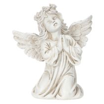 Artikel Englefigur bedende, gravdekoration, siddende, 13 cm, 2 stk.
