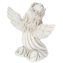 Artikel Englefigur bedende, gravdekoration, siddende, 13 cm, 2 stk.