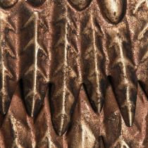 Artikel Englevinger til ophængning af metal antik look guld 24×37cm