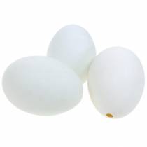 Artikel Andeæg naturlige blæste æg Påskepynt 12 stk