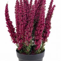 Erika lilla lyngkost lyng kunstplante H26cm