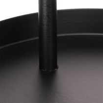 Artikel Metal rund dekorativ bakke med to lag, 58 cm