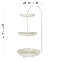 Artikel Borddekoration i tre lag, ideel til stuer, lejligheder, bryllupper, 55 cm