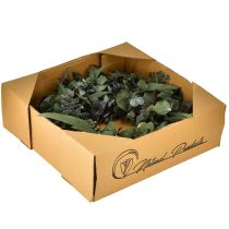 Artikel Naturlig eukalyptuskrans Ø35 cm konserveret duftende dekoration