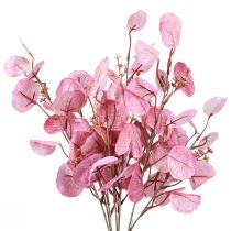 Artikel Eucalyptus gren glitter eucalyptus kunst pink 65cm 3stk