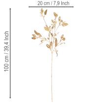Artikel Kunstig eukalyptusgren, dekorativ gren til vase, 100 cm