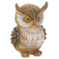 Artikel Uglefigur, lille siddende ugle, dekoration, 11 cm