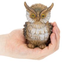 Artikel Uglefigur, lille siddende ugle, dekoration, 11 cm