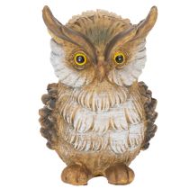 Artikel Uglefigur, lille siddende ugle, dekoration, 11 cm