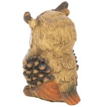 Artikel Uglefigur, lille siddende ugle, dekoration, 11 cm