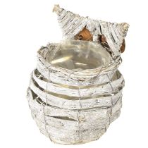 Artikel Ugle til plantning hvid 23cm