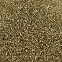 Farve sand 0,5mm gul guld 2kg