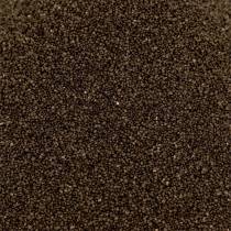 Farve sand 0,5mm brun 2kg