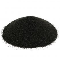 Farve sand 0,5mm sort 2kg