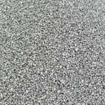 Farve sand 0,5 mm sølv 2 kg