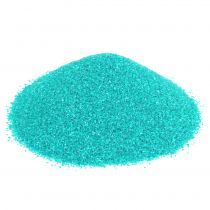 Farve sand 0,5mm turkis 2kg