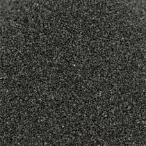 Farve sand 0,1mm - 0,5mm antracit 2kg