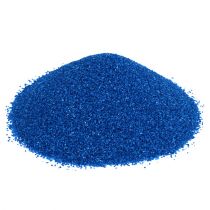 Farve sand 0,5mm mørkeblå 2kg