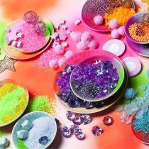 Artikel Farvet sand 0,5mm gul 2kg