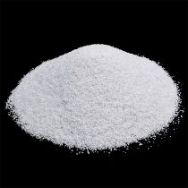 Farvet sand 0,1mm - 0,5mm hvidt 2kg